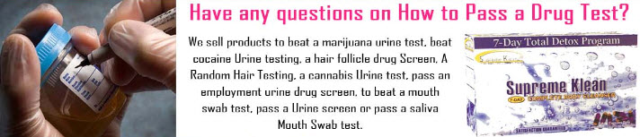 Pass A Drug Test