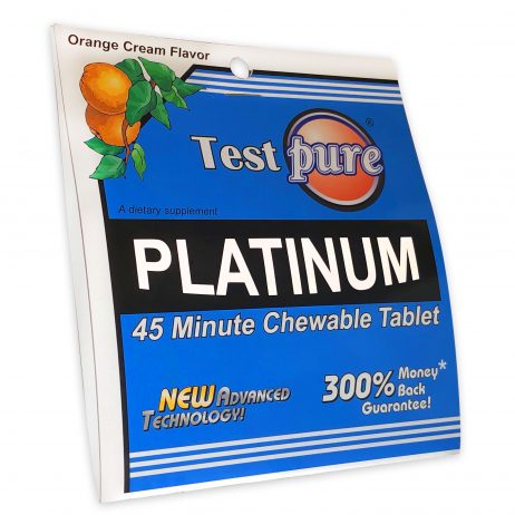 Test Pure® Platinum 45 Minute Chewable Tablet