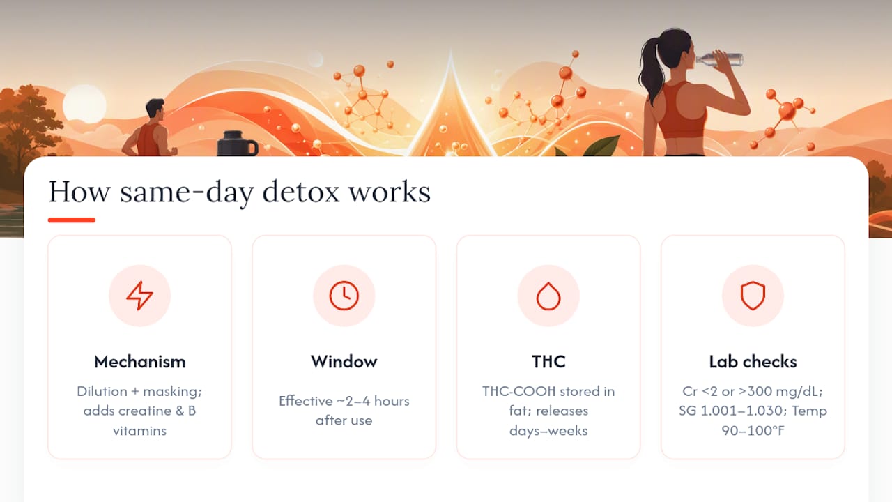 How do same-day products work, and why do they sometimes fail? — overview diagram