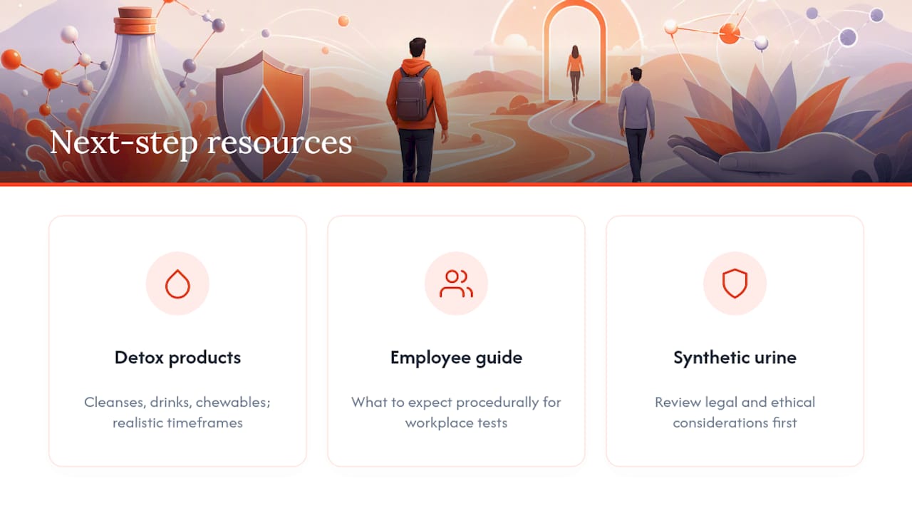 Where to Go for an Honest Next Step — overview diagram