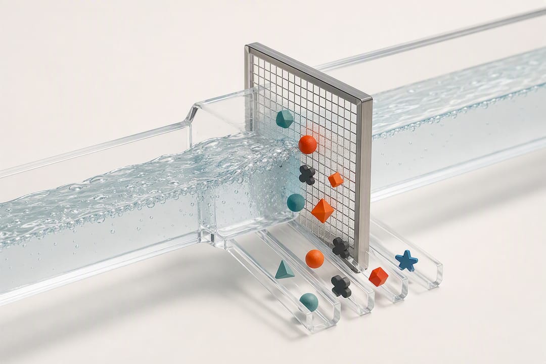 Illustration of screening filtering chemical markers
