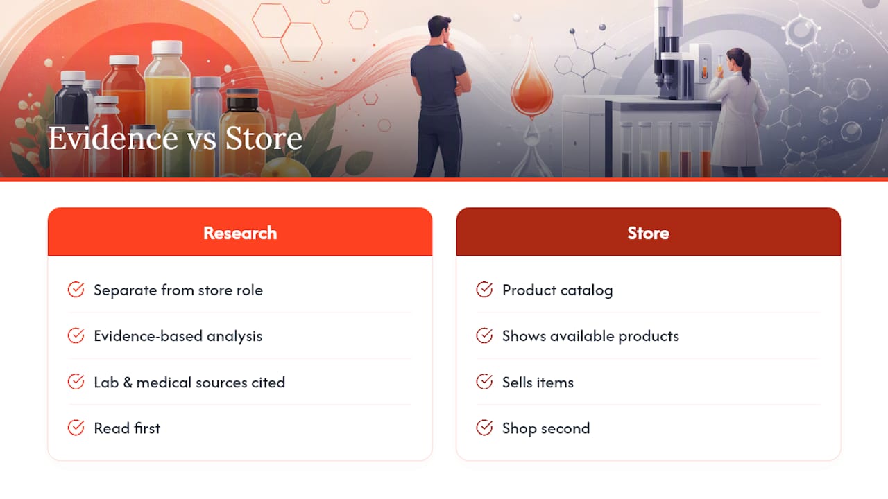 Why This Guide Takes Evidence Seriously — overview diagram