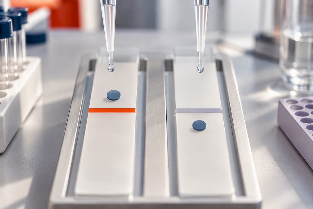 Illustration comparing different testing cutoff thresholds