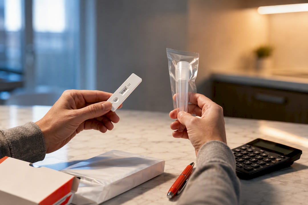Comparing home and lab drug testing costs